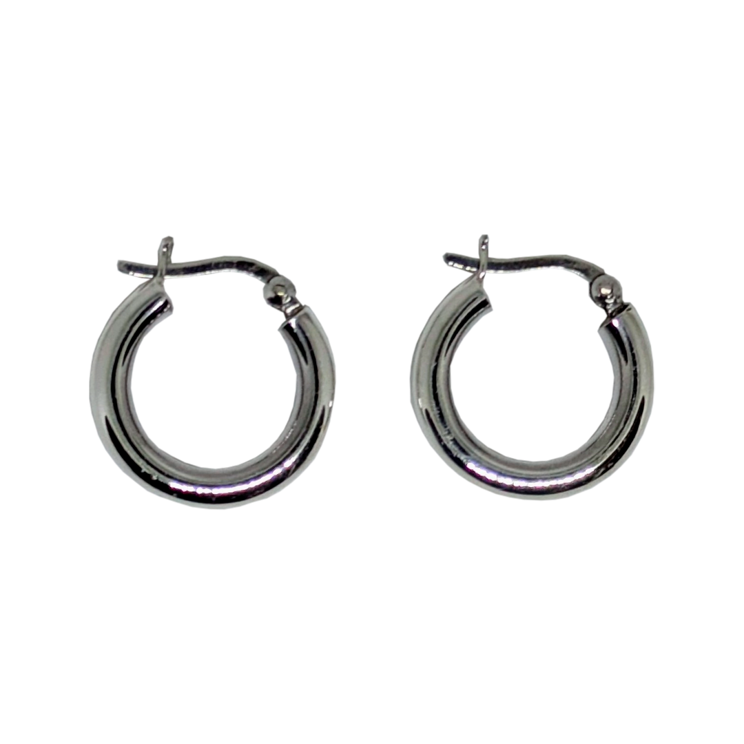 Pendientes Aros de plata de ley 925