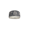 Anillo Valknut hecho en plata 1
