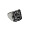 Anillo sello Dragón de Plata 1