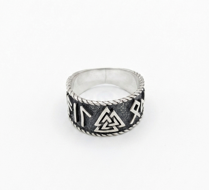 Anillo Vikingo Valknut