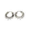 Pendientes Aros Filigrana Étnica de Plata
