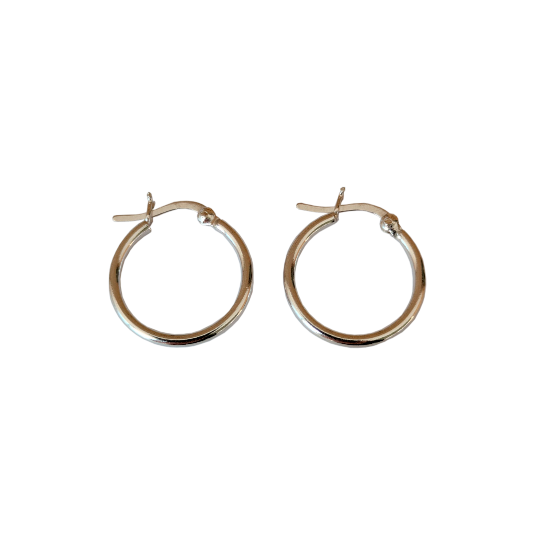 Pendientes Aros de plata de ley