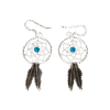 Pendientes Atrapa Sueños de Plata